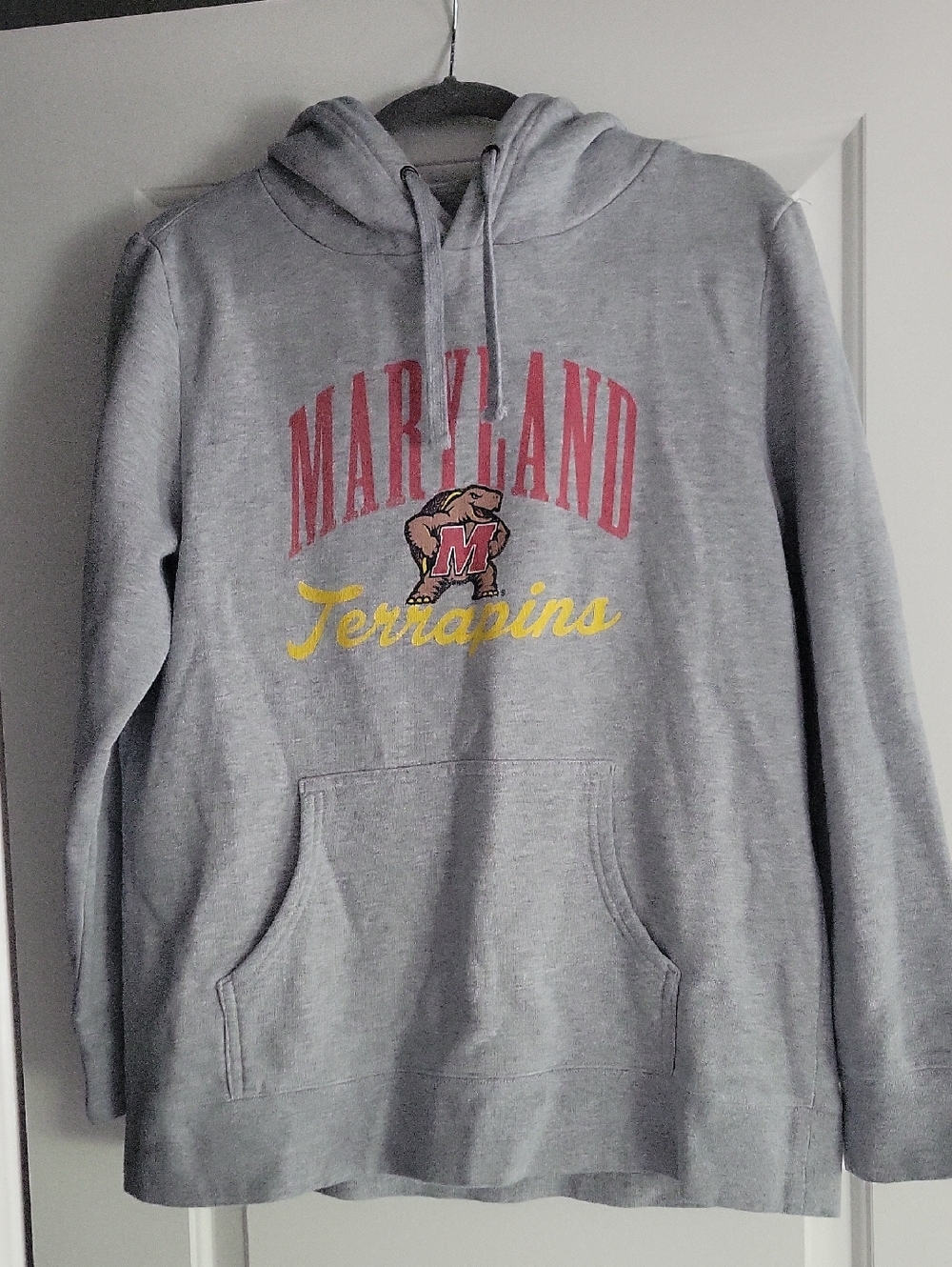 Maryland Terrapins Gray Hoodie Sweatshirt